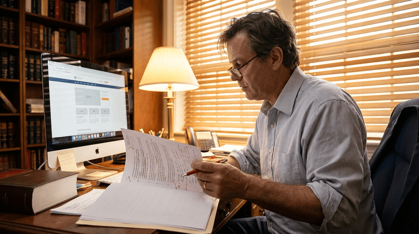 Why the Attorney Who Writes Like a Human Gets More Calls Than the One Who Sounds Like a Brief