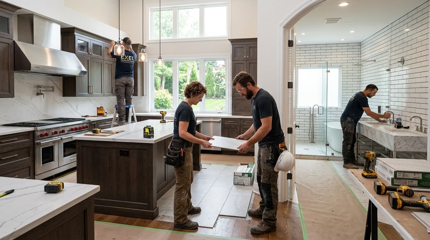 Remodeling & Custom Builders expert at work in the St. Louis area